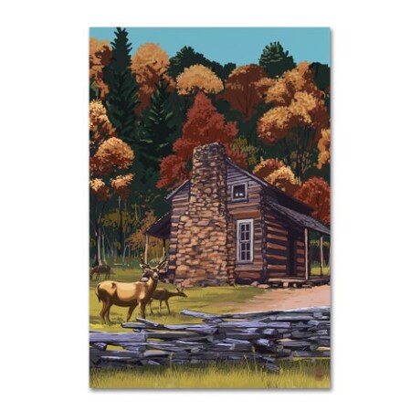 Trademark Fine Art Lantern Press 'Animal 33' Canvas Art, 16x24 ALI8833-C1624GG